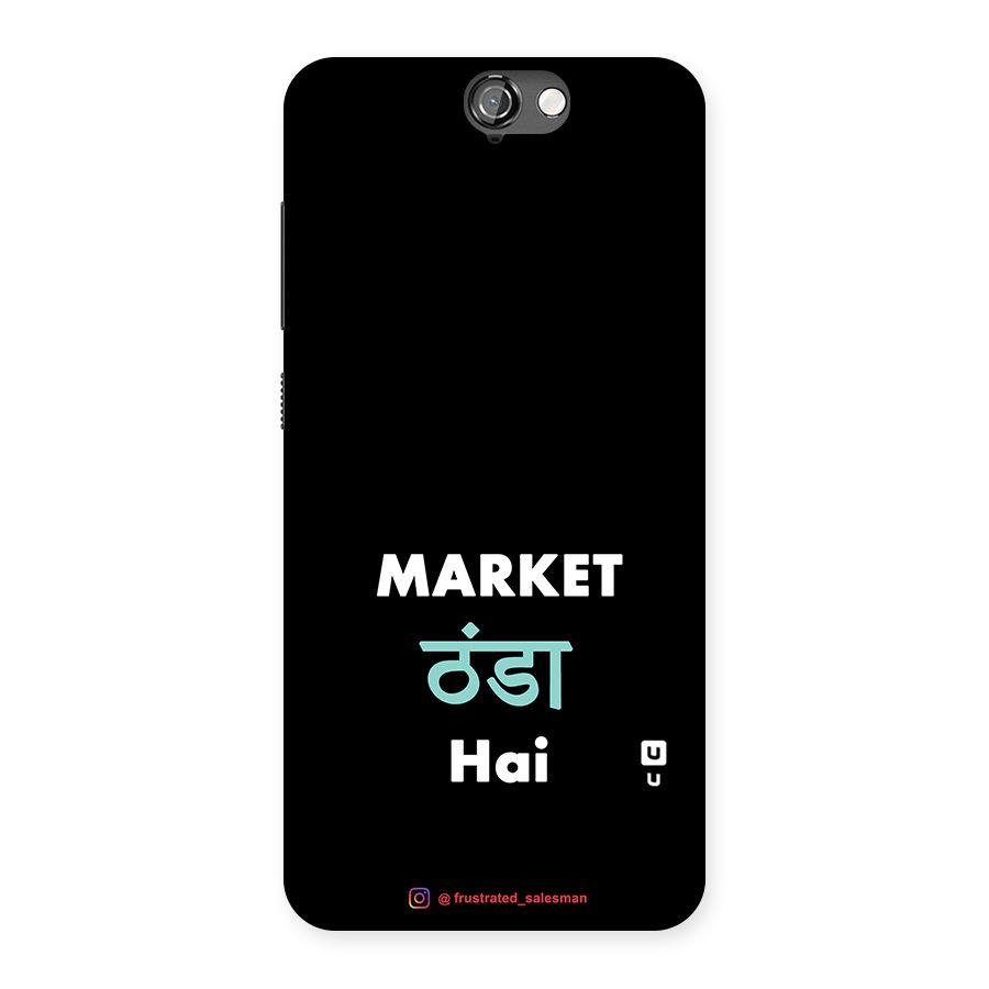 Market Thanda Hai Black Back Case for HTC One A9