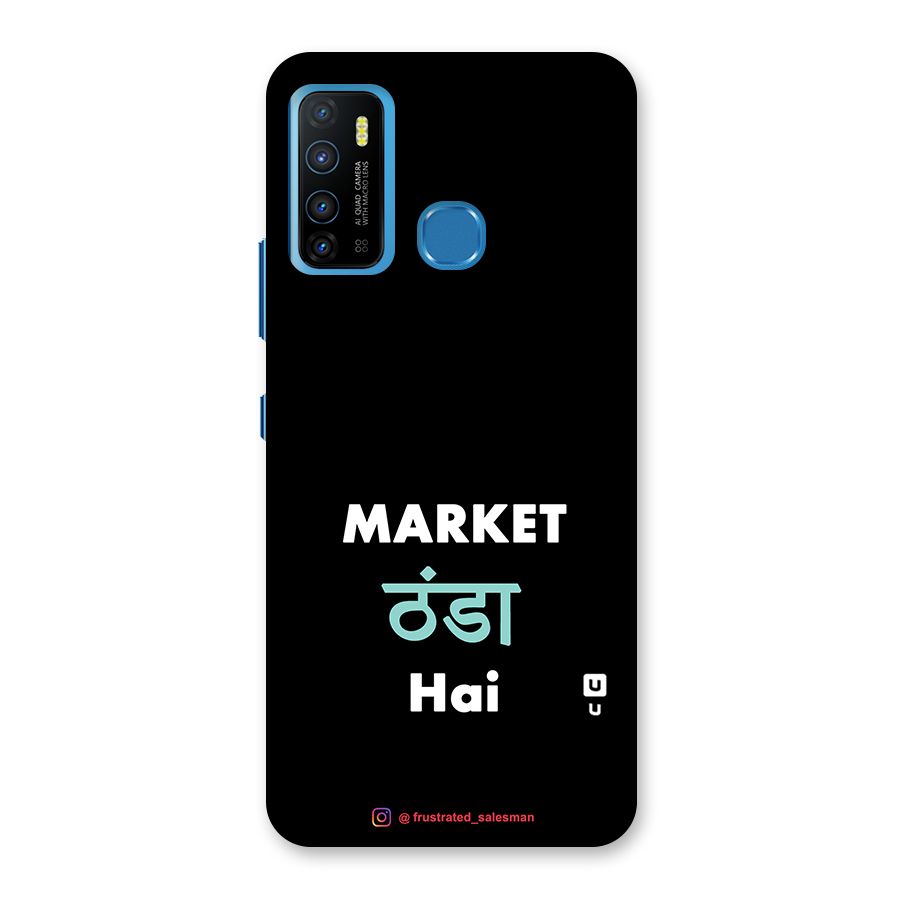 Market Thanda Hai Black Back Case for Infinix Hot 9