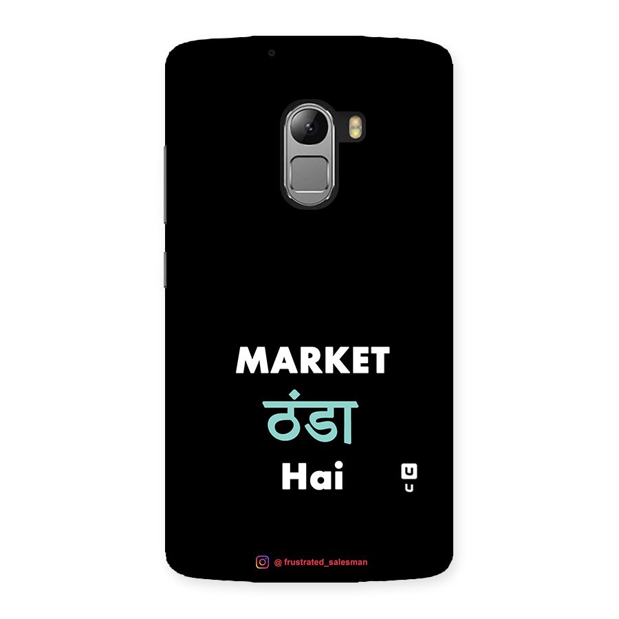 Market Thanda Hai Black Back Case for Lenovo K4 Note