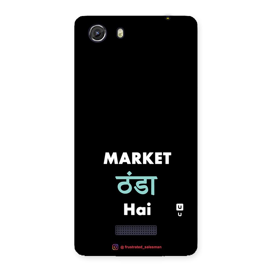Market Thanda Hai Black Back Case for Micromax Unite 3