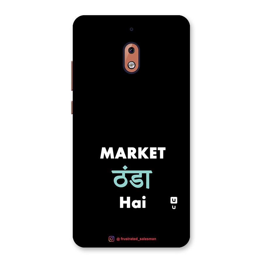 Market Thanda Hai Black Back Case for Nokia 2.1