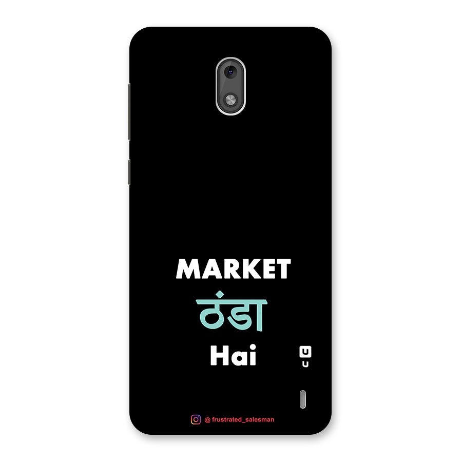 Market Thanda Hai Black Back Case for Nokia 2