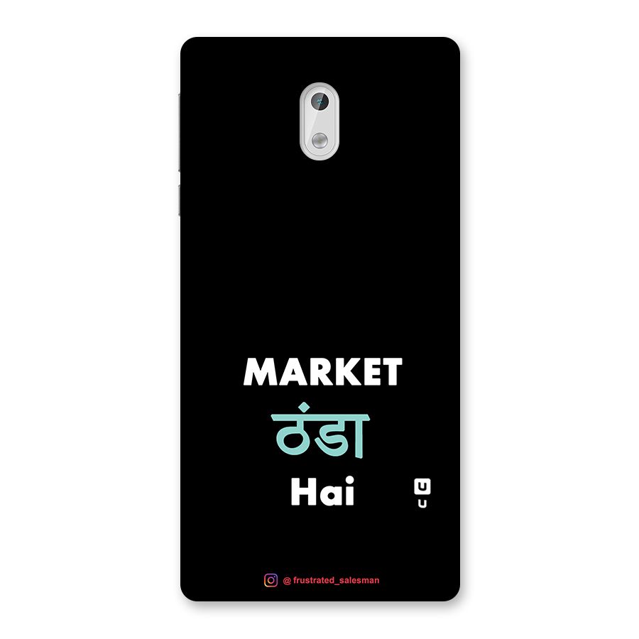 Market Thanda Hai Black Back Case for Nokia 3