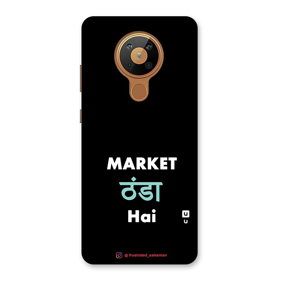 Market Thanda Hai Black Back Case for Nokia 5.3