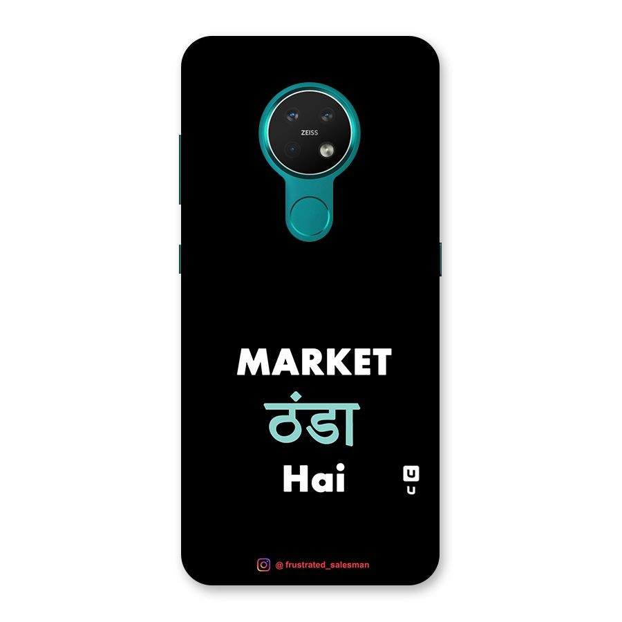 Market Thanda Hai Black Back Case for Nokia 7.2