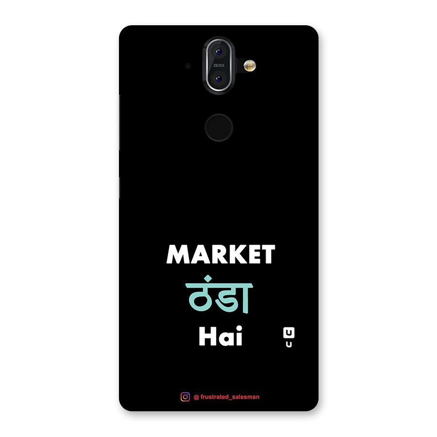 Market Thanda Hai Black Back Case for Nokia 8 Sirocco
