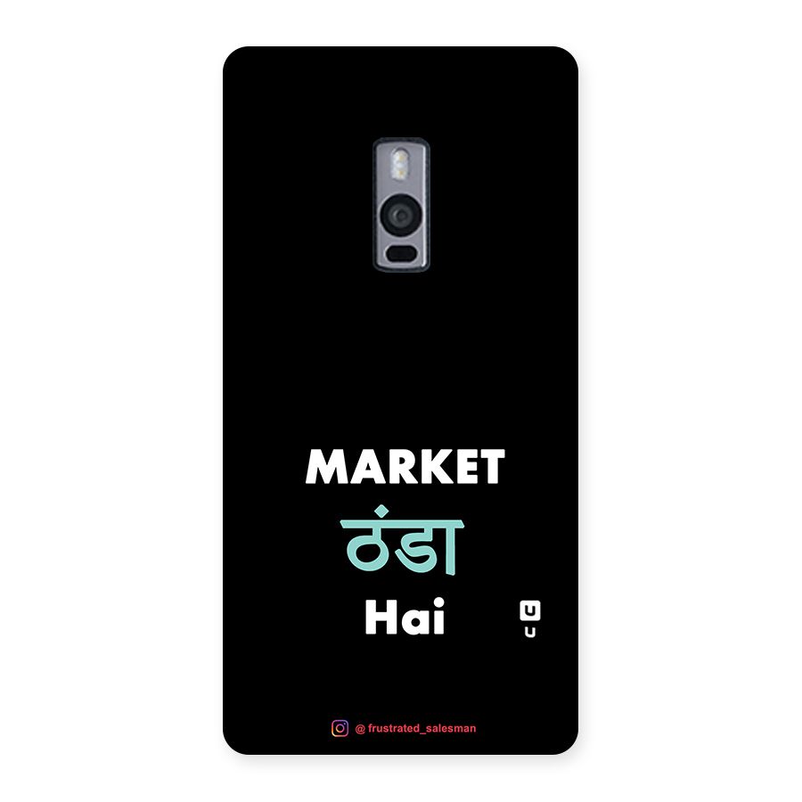 Market Thanda Hai Black Back Case for OnePlus Two