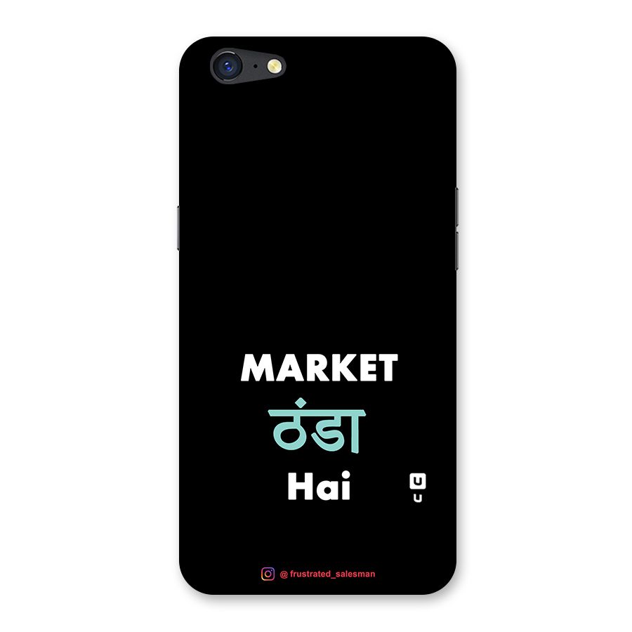 Market Thanda Hai Black Back Case for Oppo A71