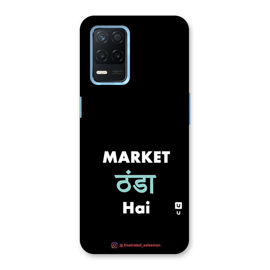 Market Thanda Hai Black Back Case for Realme 8s 5G