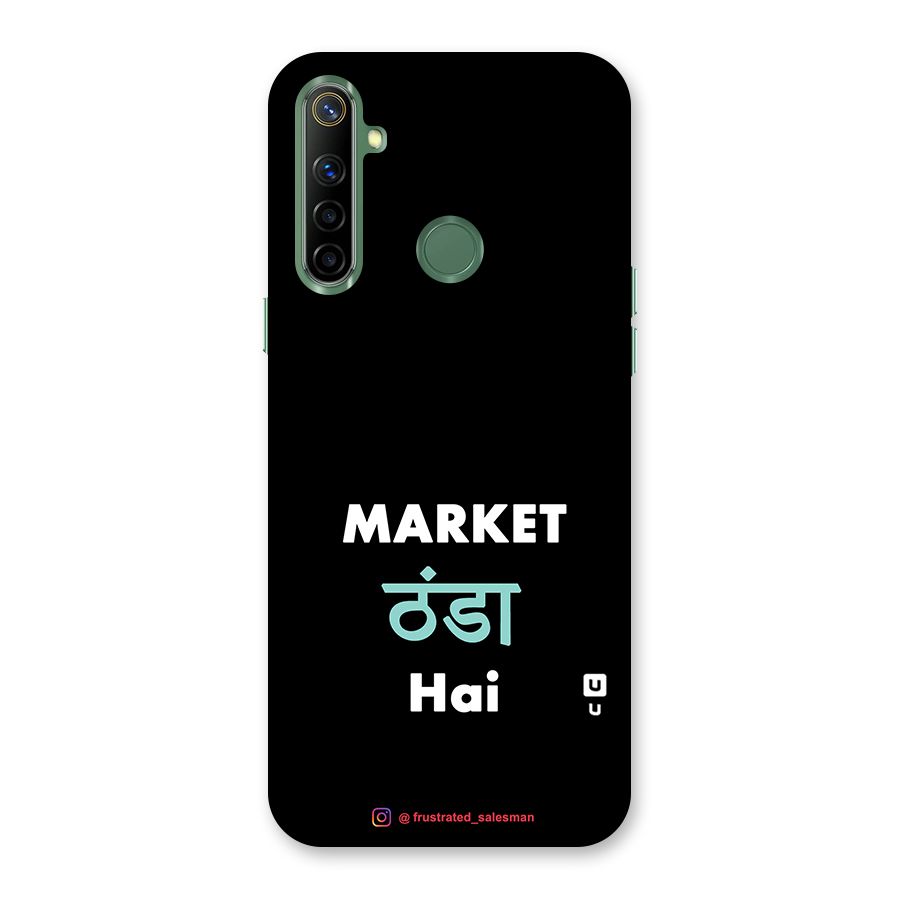 Market Thanda Hai Black Back Case for Realme Narzo 10