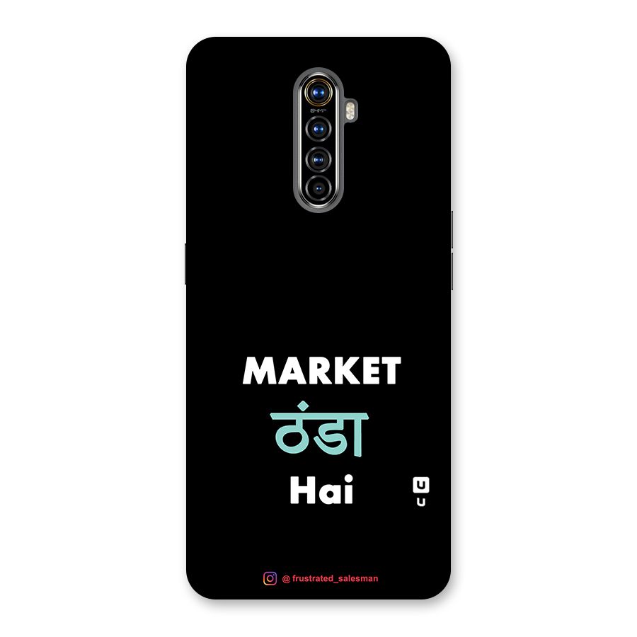 Market Thanda Hai Black Back Case for Realme X2 Pro