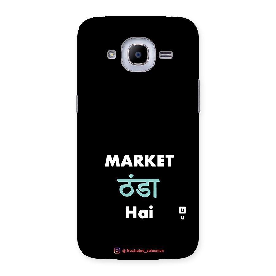 Market Thanda Hai Black Back Case for Samsung Galaxy J2 2016