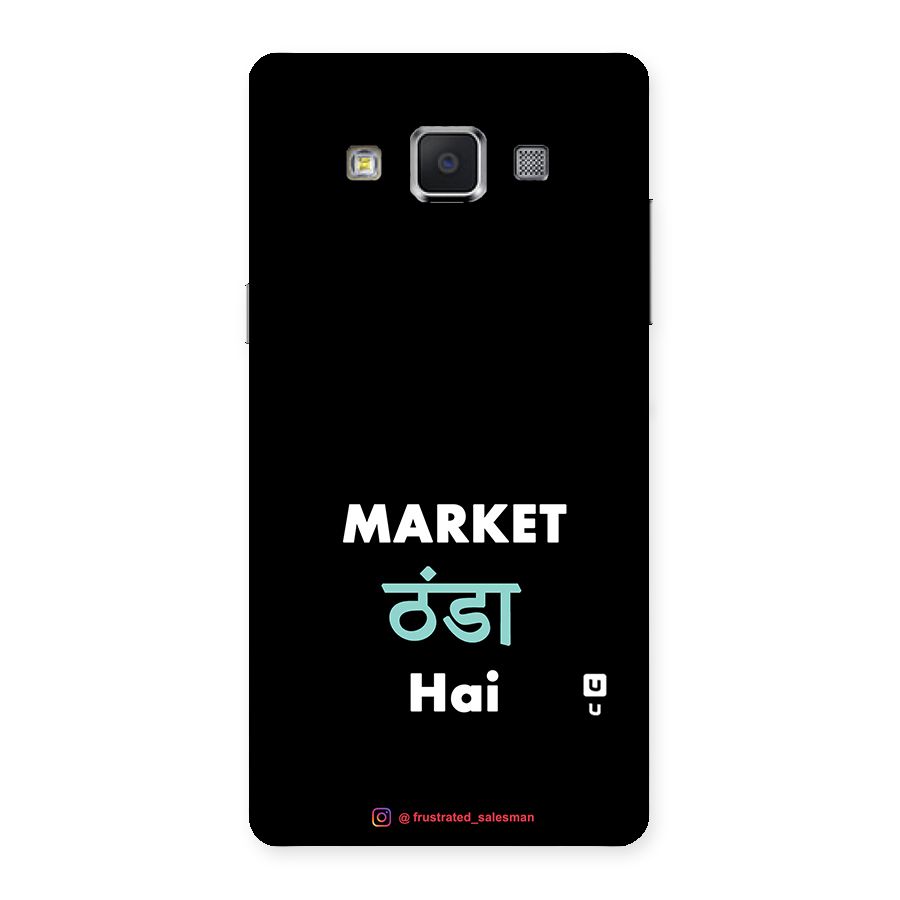 Market Thanda Hai Black Back Case for Samsung Galaxy A5