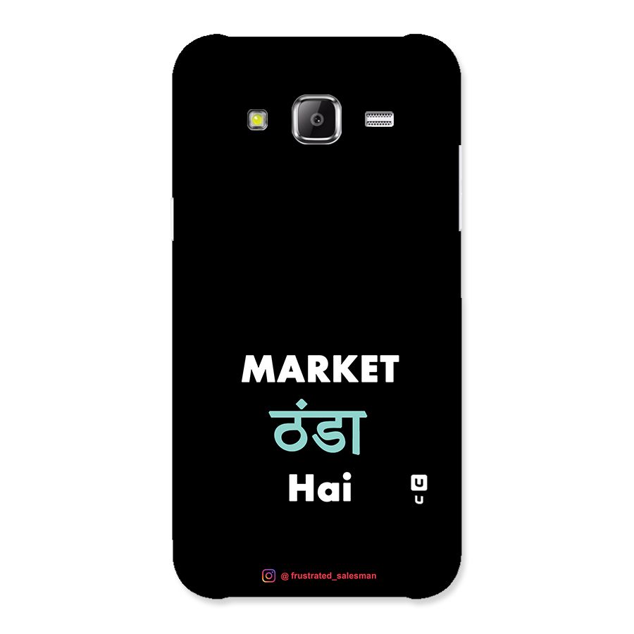 Market Thanda Hai Black Back Case for Samsung Galaxy J5
