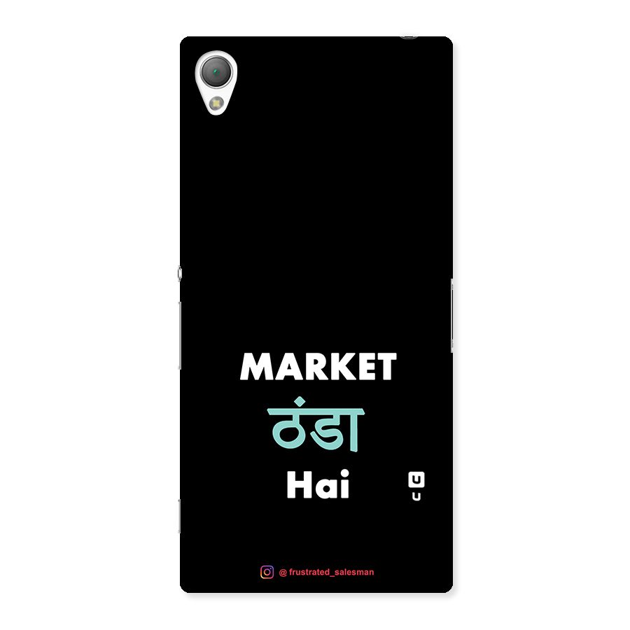 Market Thanda Hai Black Back Case for Sony Xperia Z3
