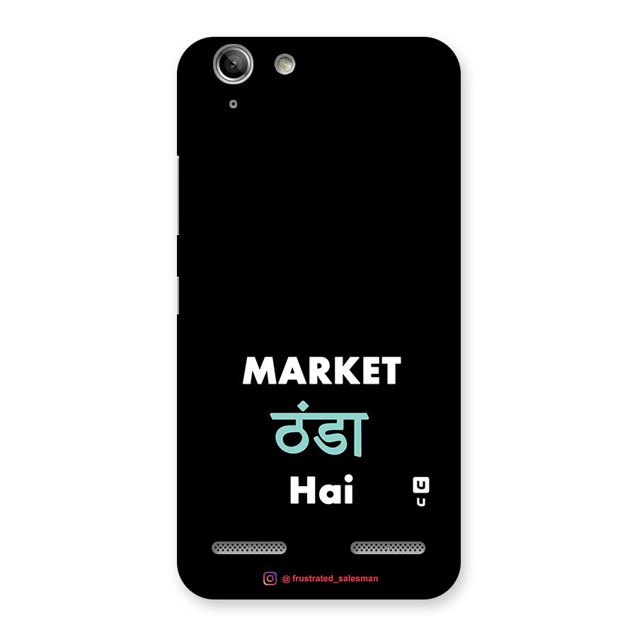Market Thanda Hai Black Back Case for Vibe K5