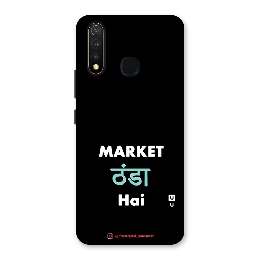 Market Thanda Hai Black Back Case for Vivo U20