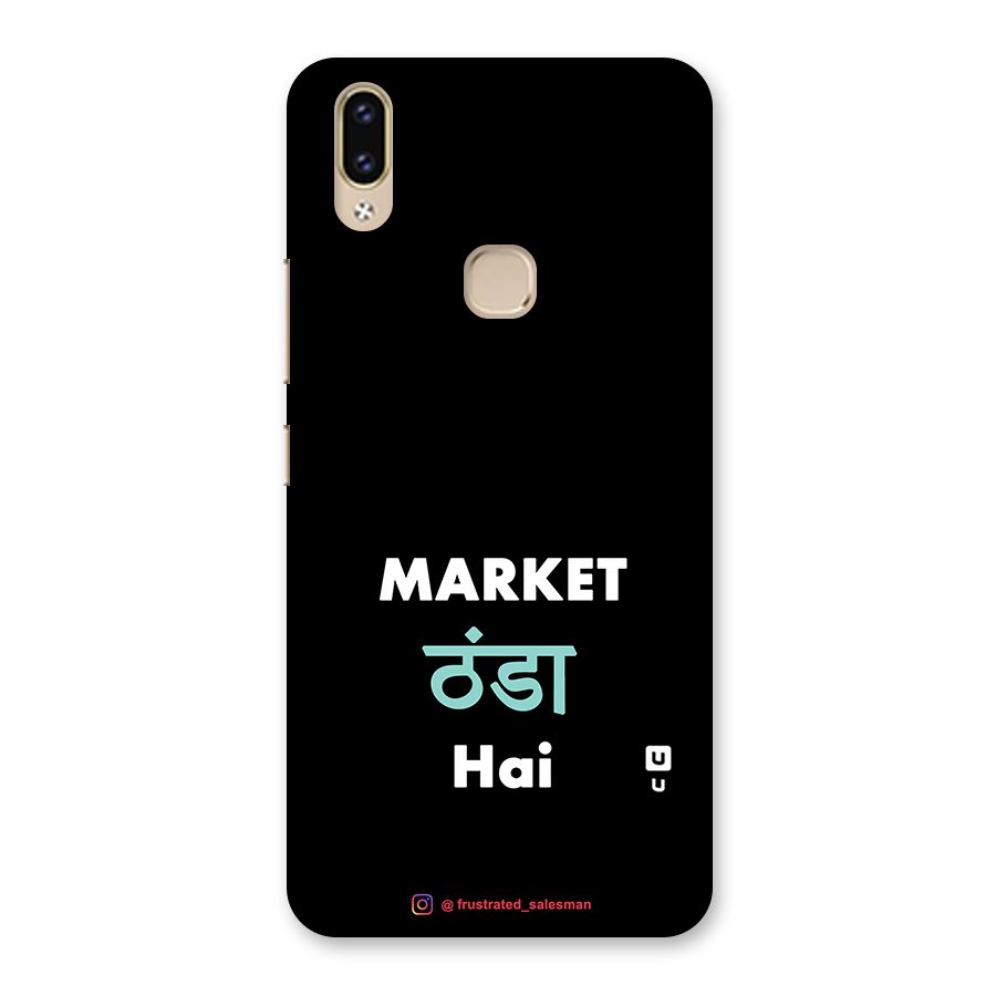 Market Thanda Hai Black Back Case for Vivo V9