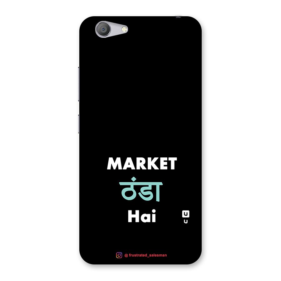 Market Thanda Hai Black Back Case for Vivo Y53