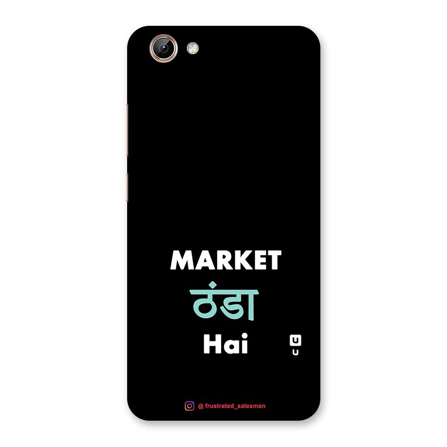 Market Thanda Hai Black Back Case for Vivo Y71