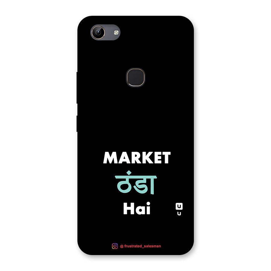 Market Thanda Hai Black Back Case for Vivo Y81