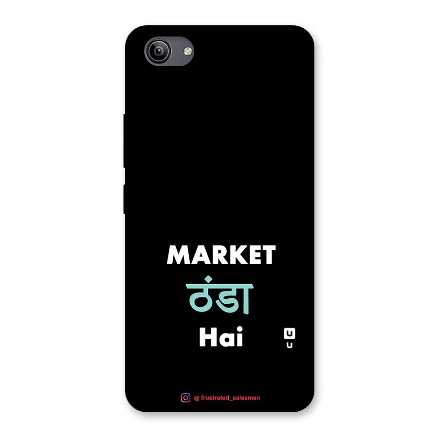 Market Thanda Hai Black Back Case for Vivo Y81i