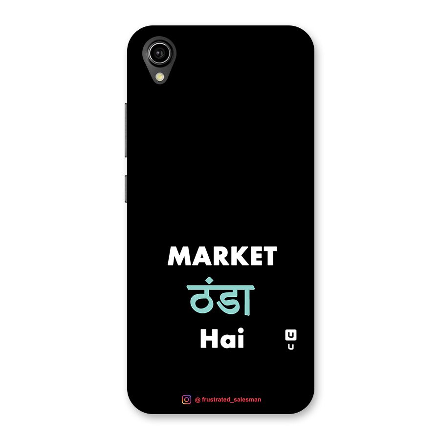 Market Thanda Hai Black Back Case for Vivo Y90