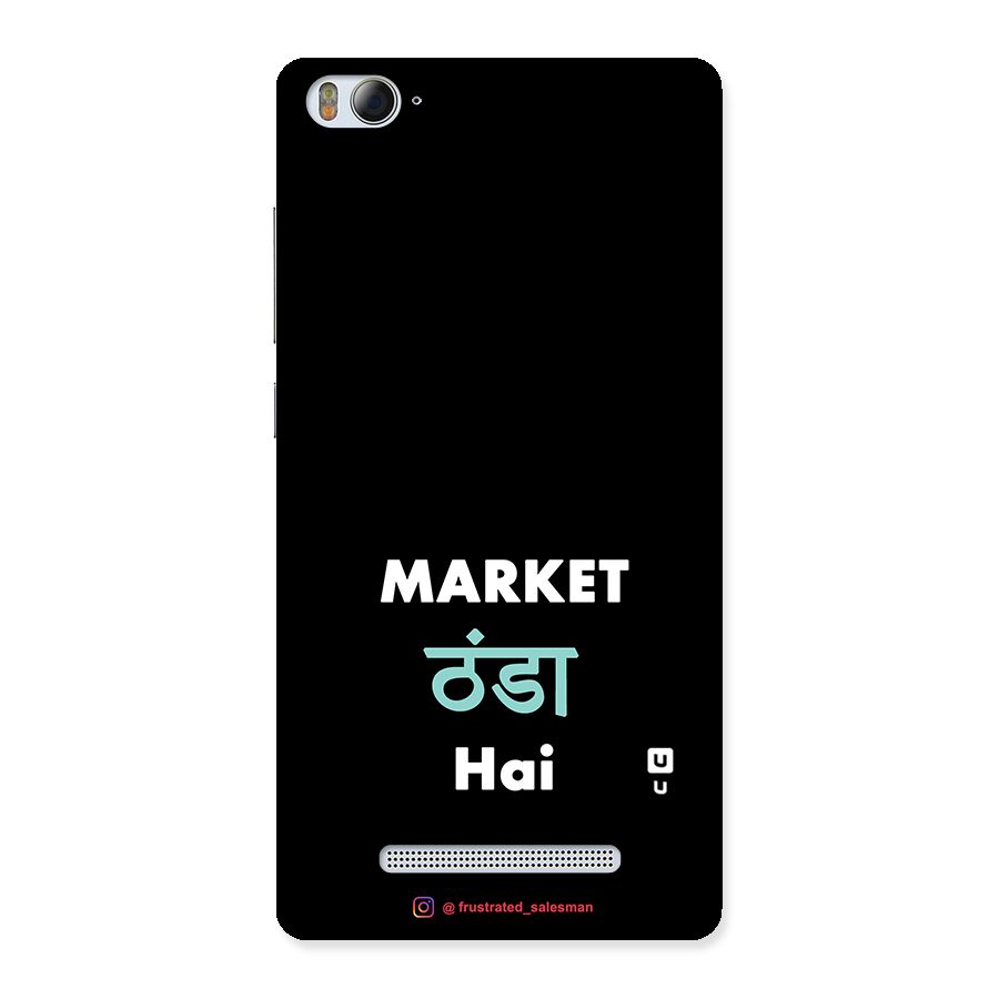 Market Thanda Hai Black Back Case for Xiaomi Mi4i