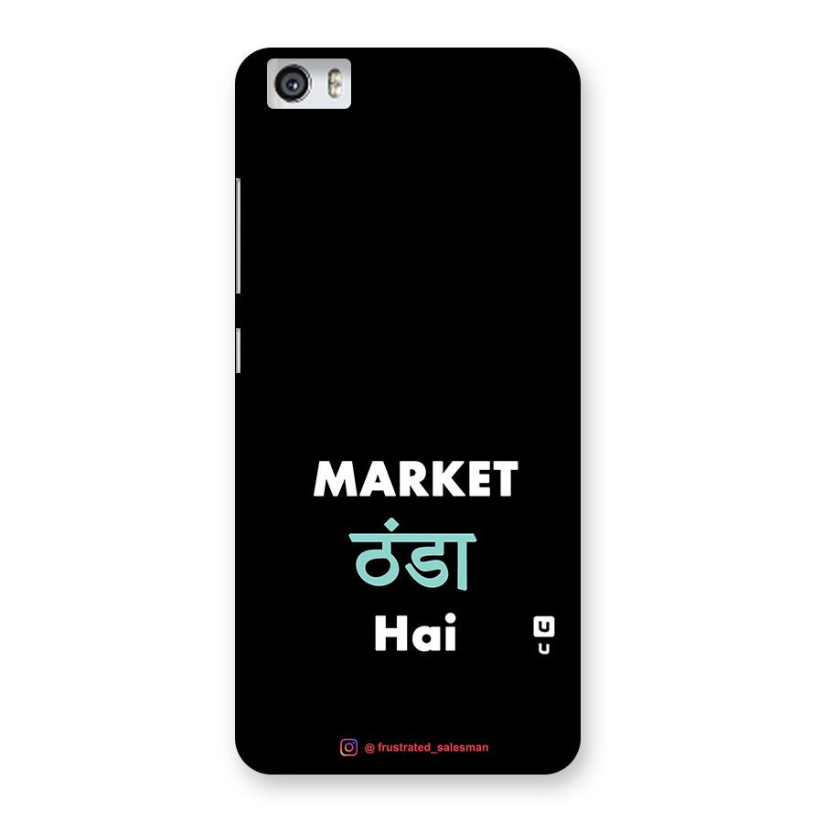 Market Thanda Hai Black Back Case for Xiaomi Redmi Mi5