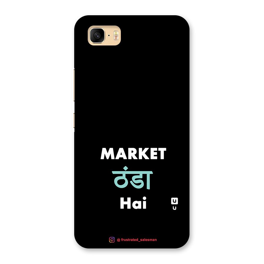 Market Thanda Hai Black Back Case for Zenfone 3s Max