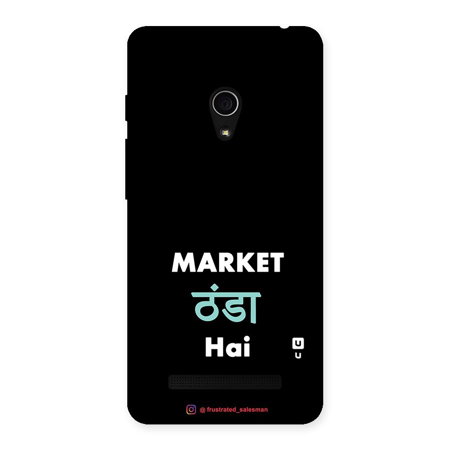Market Thanda Hai Black Back Case for Zenfone 5