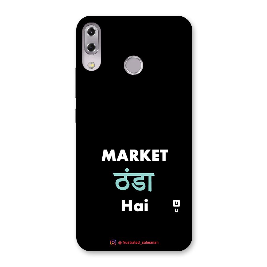 Market Thanda Hai Black Back Case for Zenfone 5Z