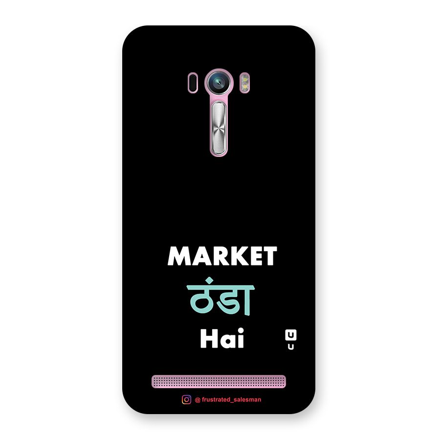 Market Thanda Hai Black Back Case for Zenfone Selfie