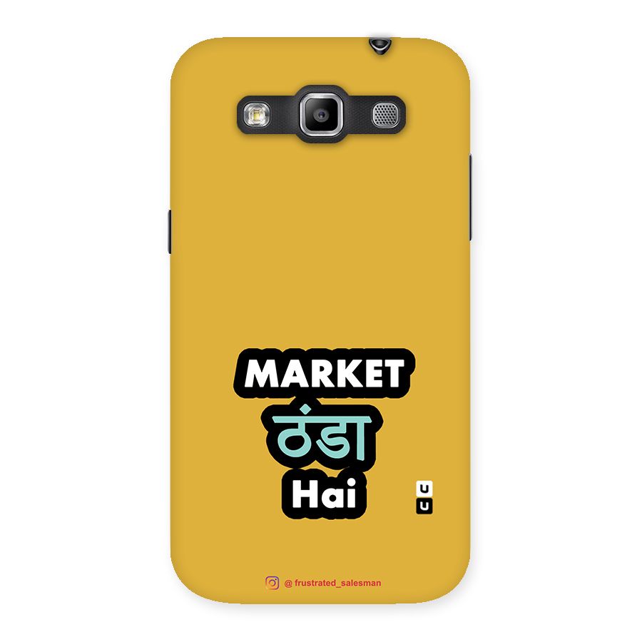 Market Thanda Hai Mustard Yellow Back Case for Galaxy Grand Quattro