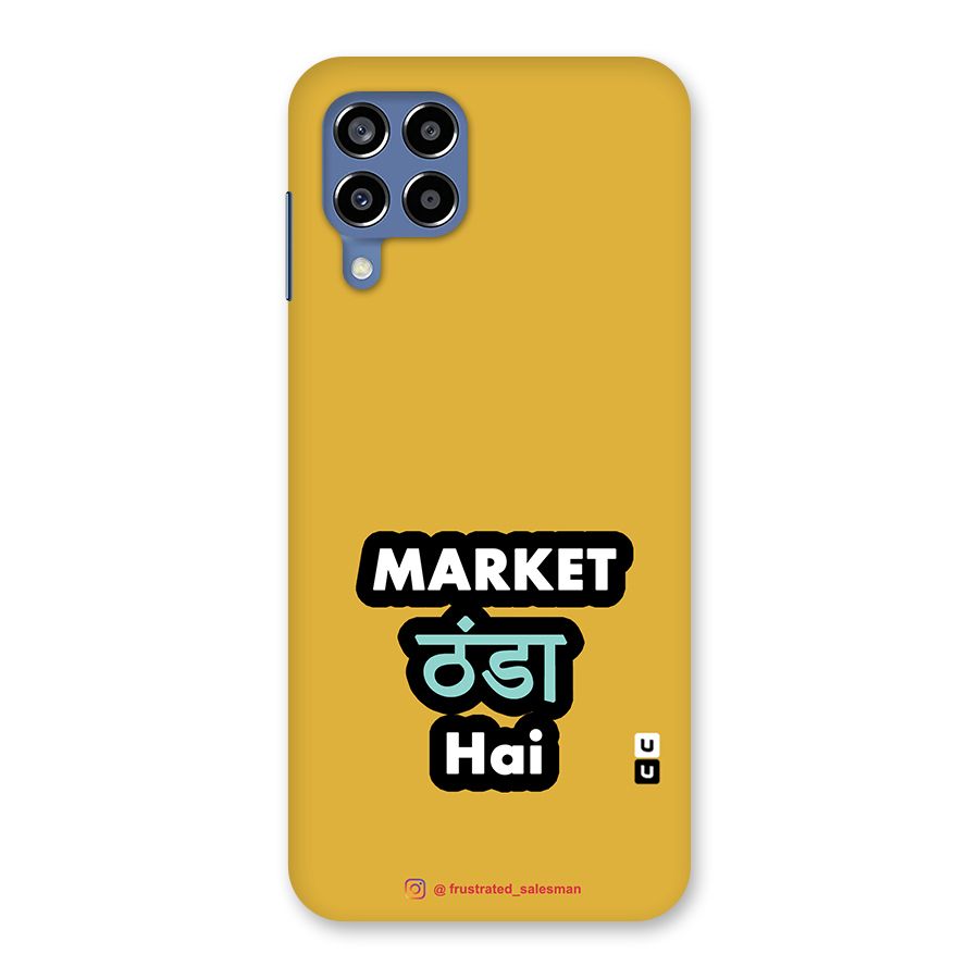 Market Thanda Hai Mustard Yellow Back Case for Galaxy M53 5G