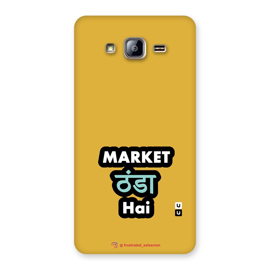 Market Thanda Hai Mustard Yellow Back Case for Galaxy On5