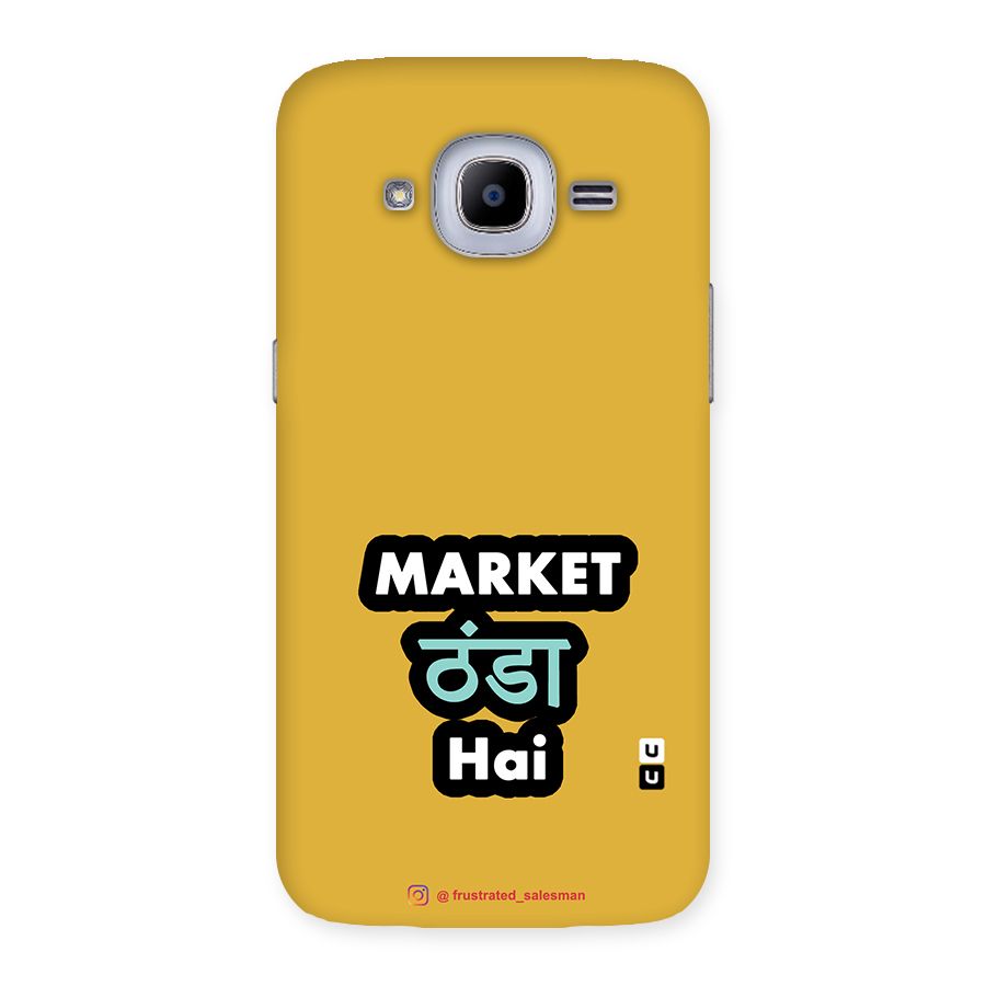 Market Thanda Hai Mustard Yellow Back Case for Samsung Galaxy J2 2016