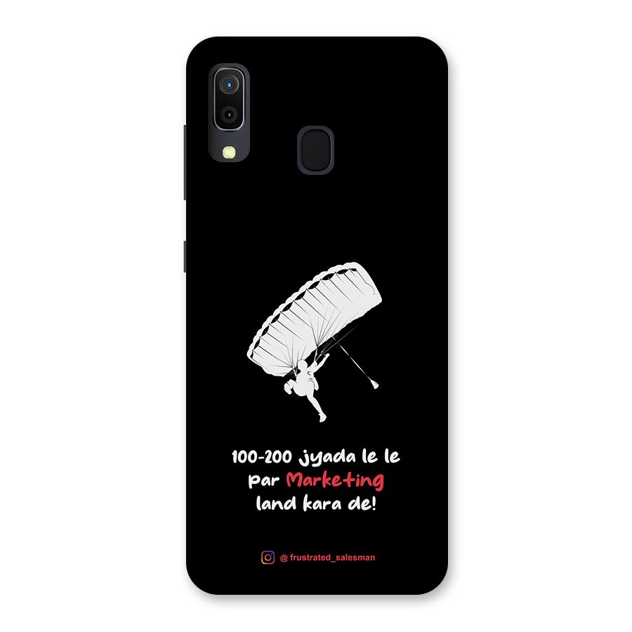 Marketing Land Kara De Black Back Case for Galaxy A20