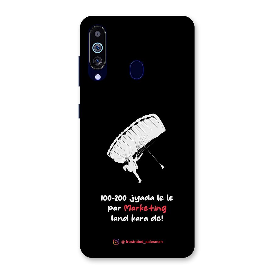 Marketing Land Kara De Black Back Case for Galaxy A60