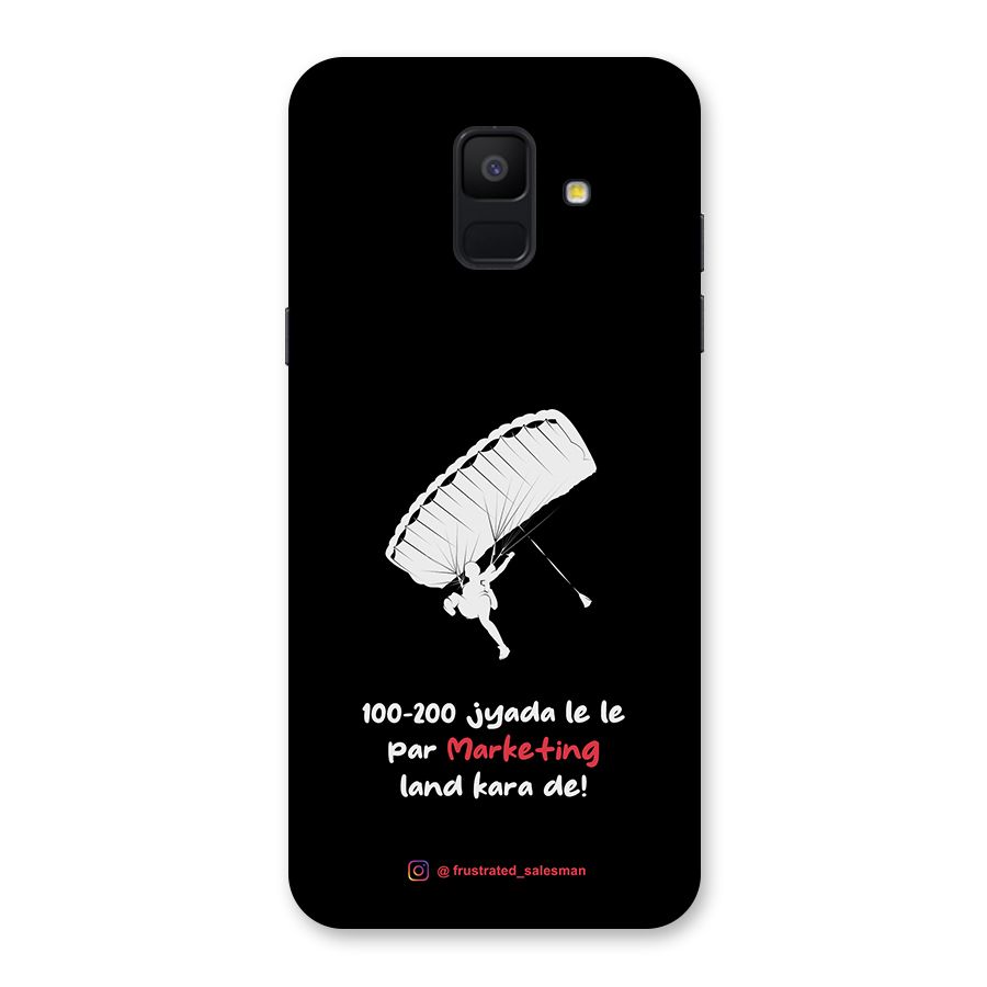 Marketing Land Kara De Black Back Case for Galaxy A6 (2018)