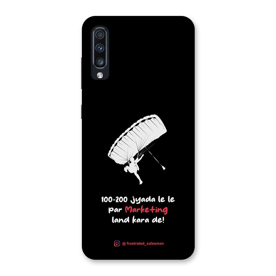 Marketing Land Kara De Black Back Case for Galaxy A70s
