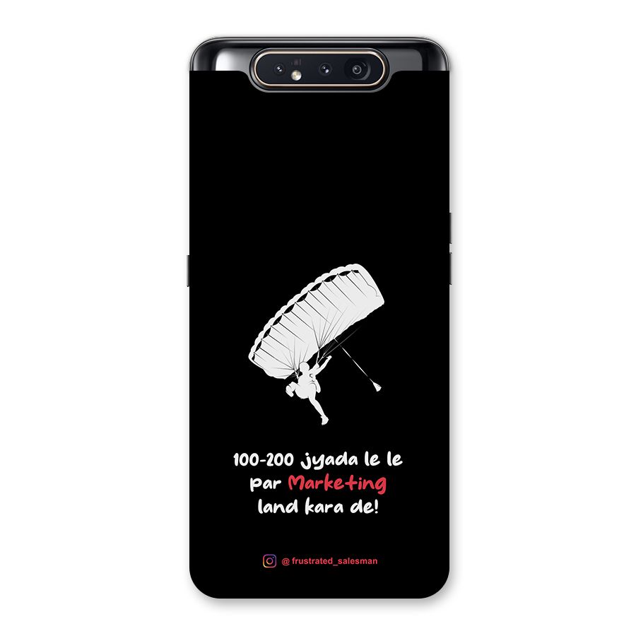 Marketing Land Kara De Black Back Case for Galaxy A80