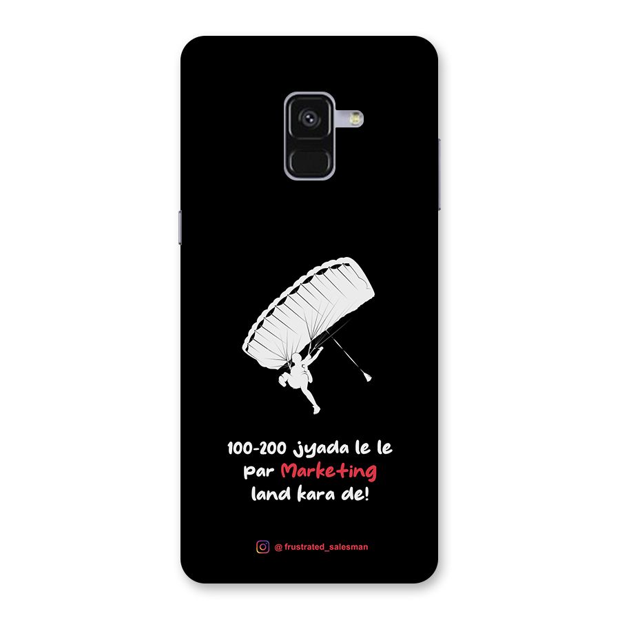 Marketing Land Kara De Black Back Case for Galaxy A8 Plus