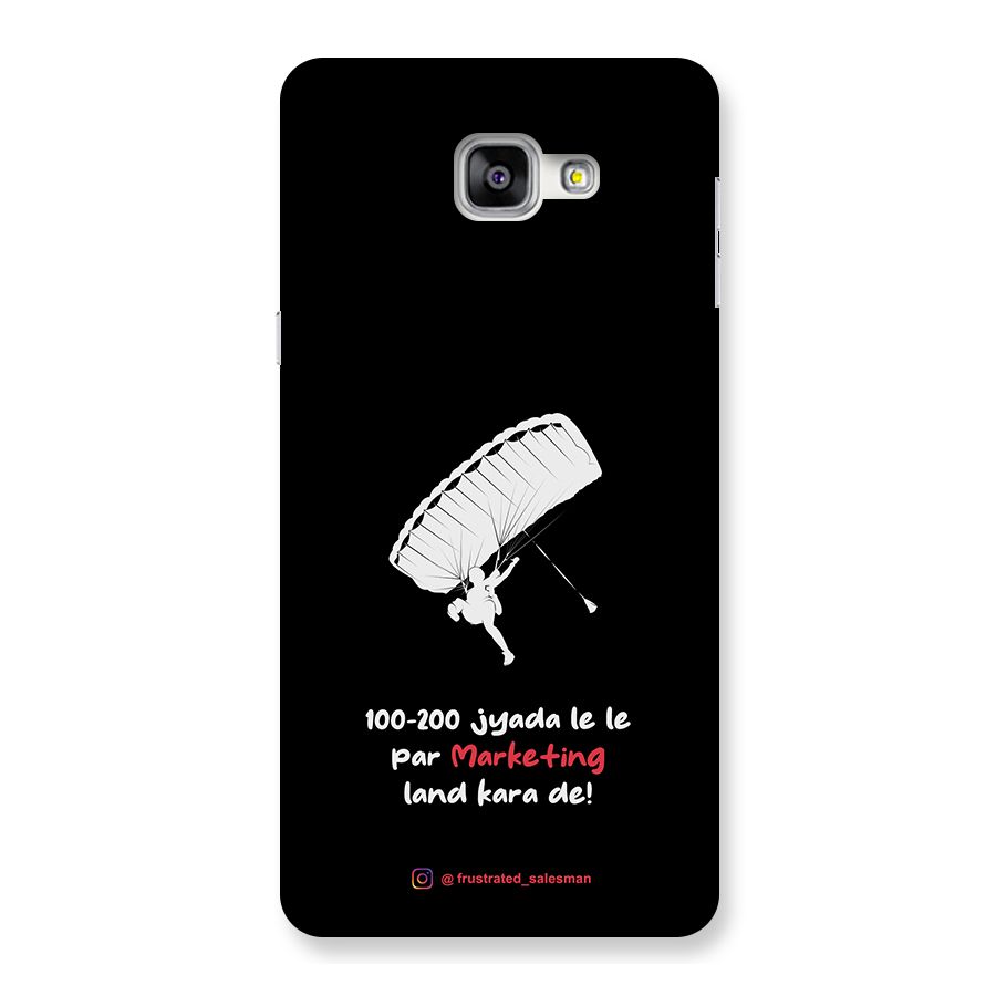 Marketing Land Kara De Black Back Case for Galaxy A9
