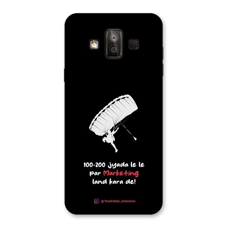 Marketing Land Kara De Black Back Case for Galaxy J7 Duo
