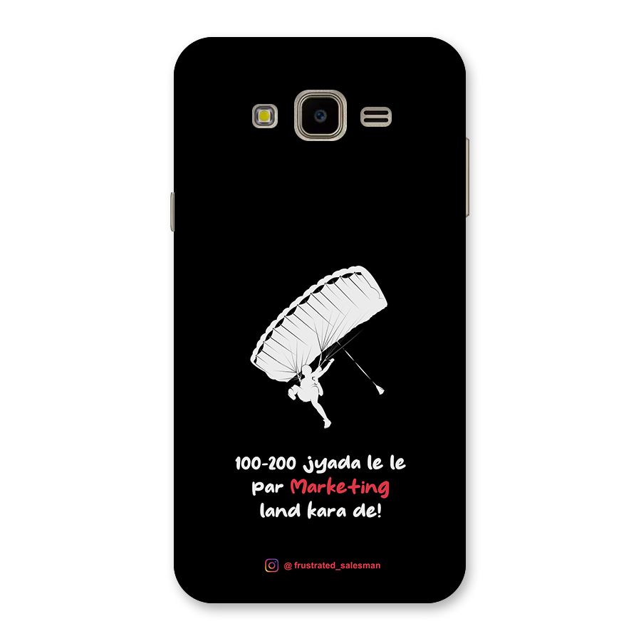 Marketing Land Kara De Black Back Case for Galaxy J7 Nxt