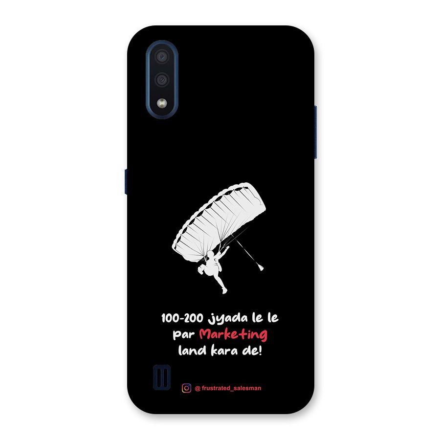 Marketing Land Kara De Black Back Case for Galaxy M01