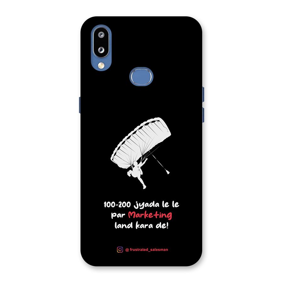 Marketing Land Kara De Black Back Case for Galaxy M01s