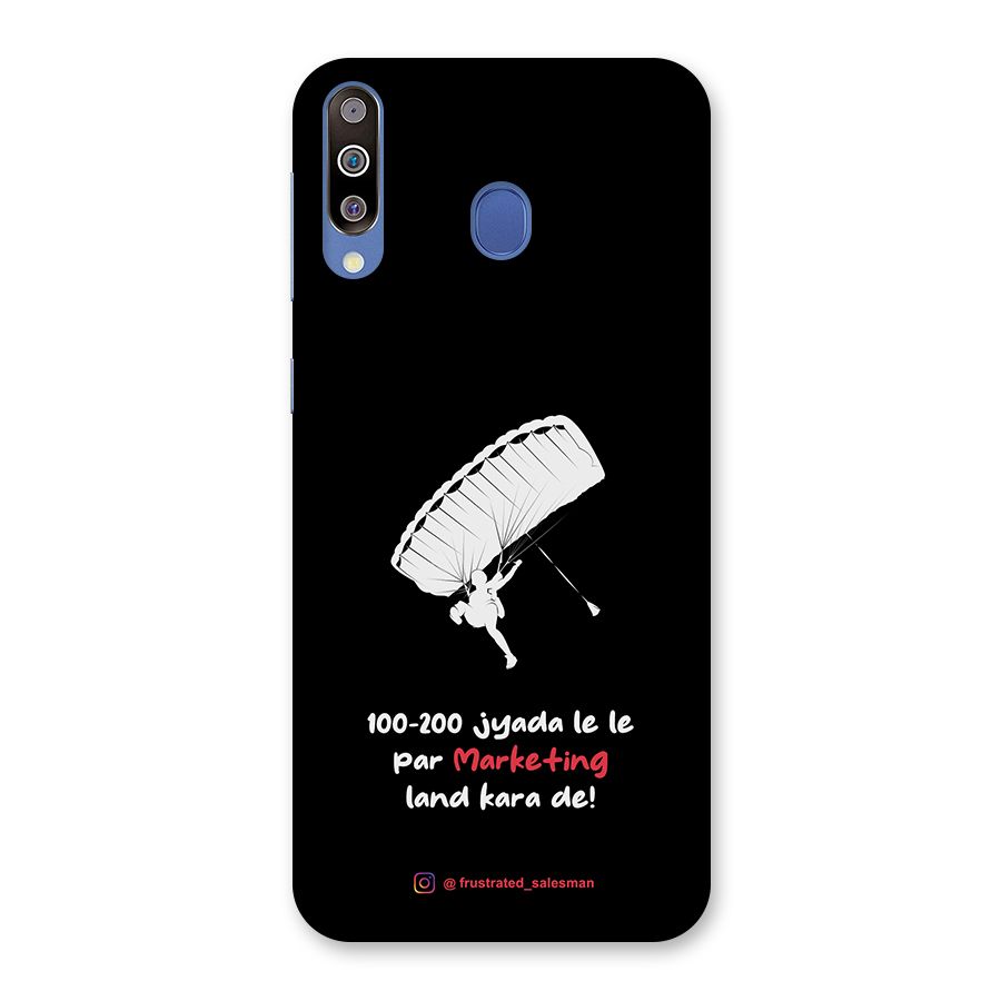 Marketing Land Kara De Black Back Case for Galaxy M30