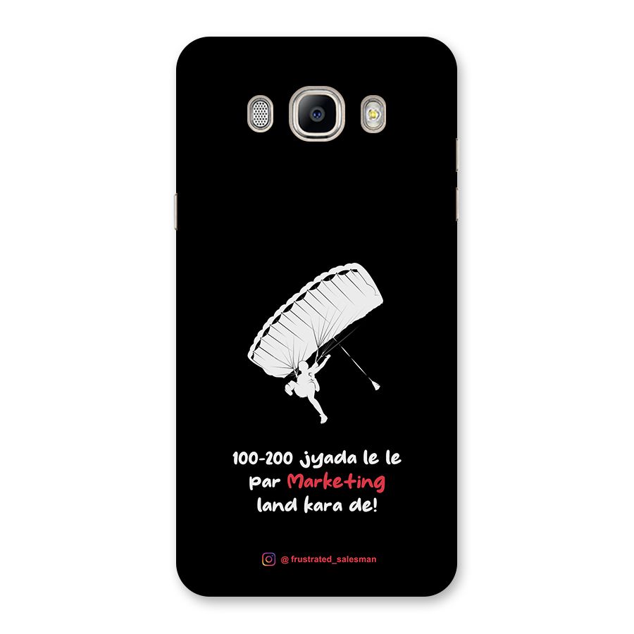 Marketing Land Kara De Black Back Case for Galaxy On8